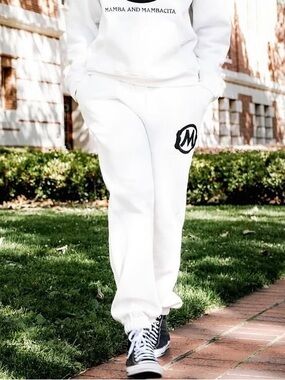 Mamba & Mambacita 18th Birthday Capsule Collection White Sweatpants Size XL